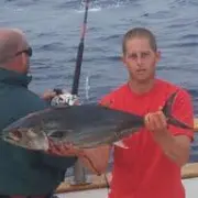 A man holding a fish